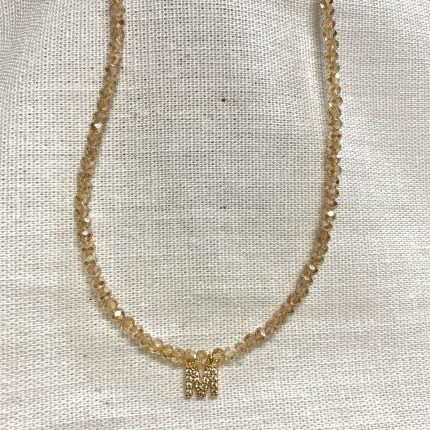 Chocker Cristal com Letra M