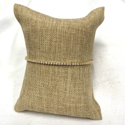 Pulseira Riviera Zircônias Ajustável