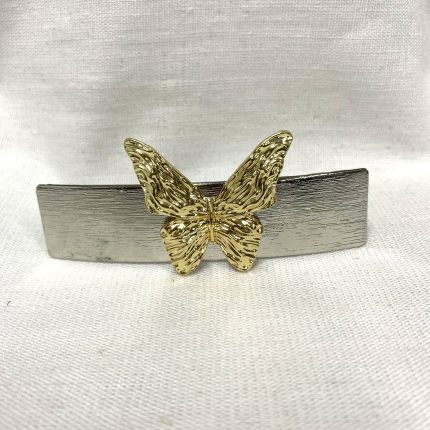 Presilha Escovada com Borboleta