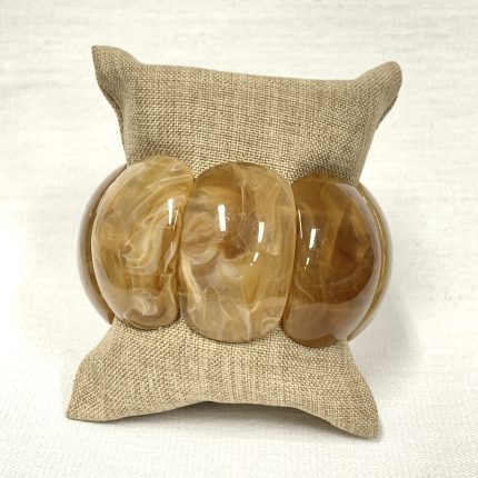 pulseira-larga-resina-caramelo
